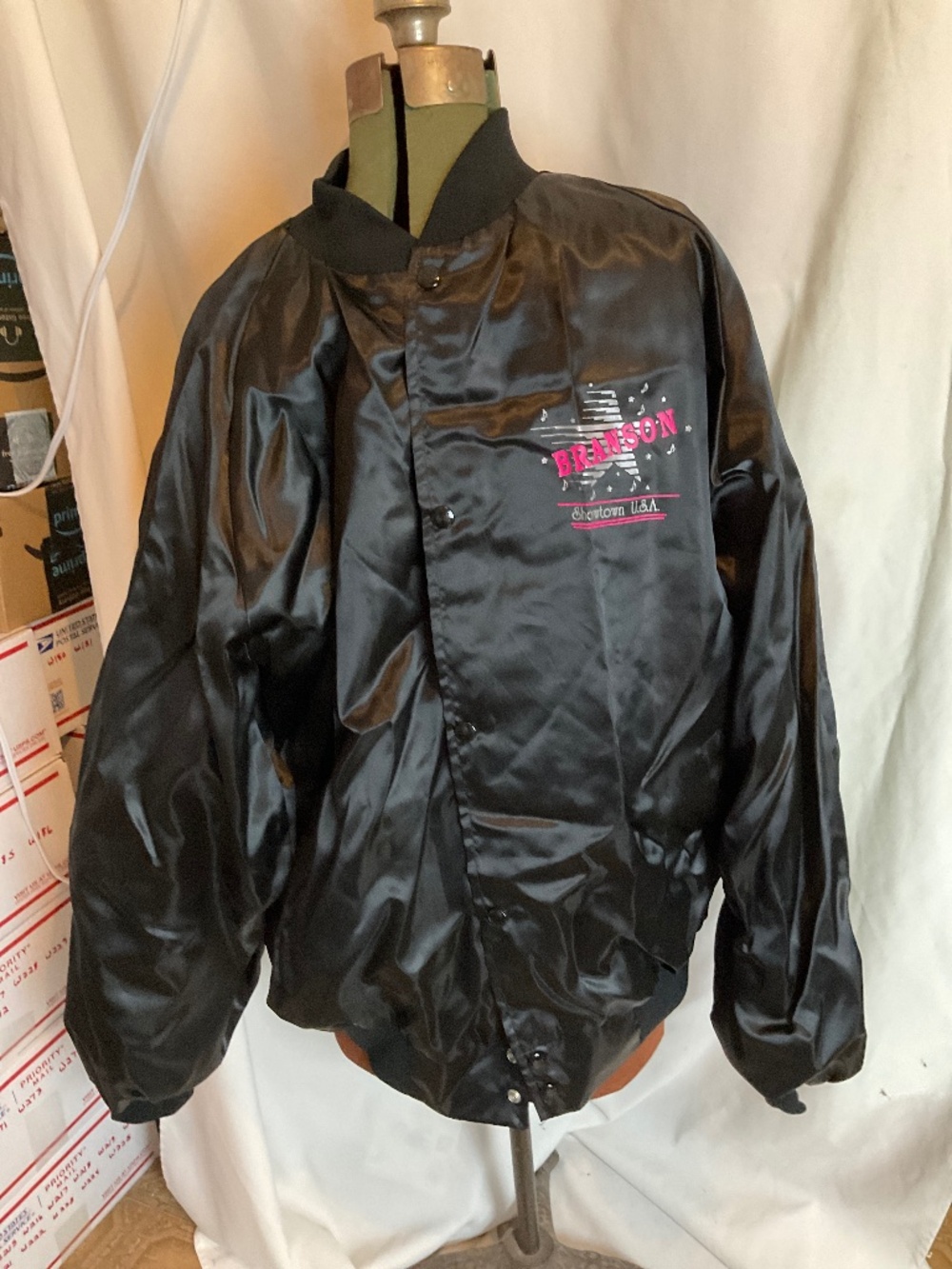 Nylon lined jacket from Branson. Size 2X.  M206